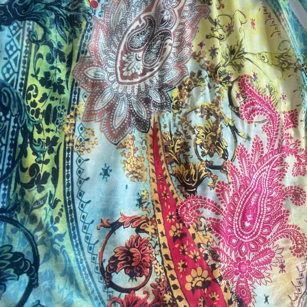 Halter Mini Dress Multi-Color 💜💙🧡💕💛💚❤️ - Picture 4 of 4